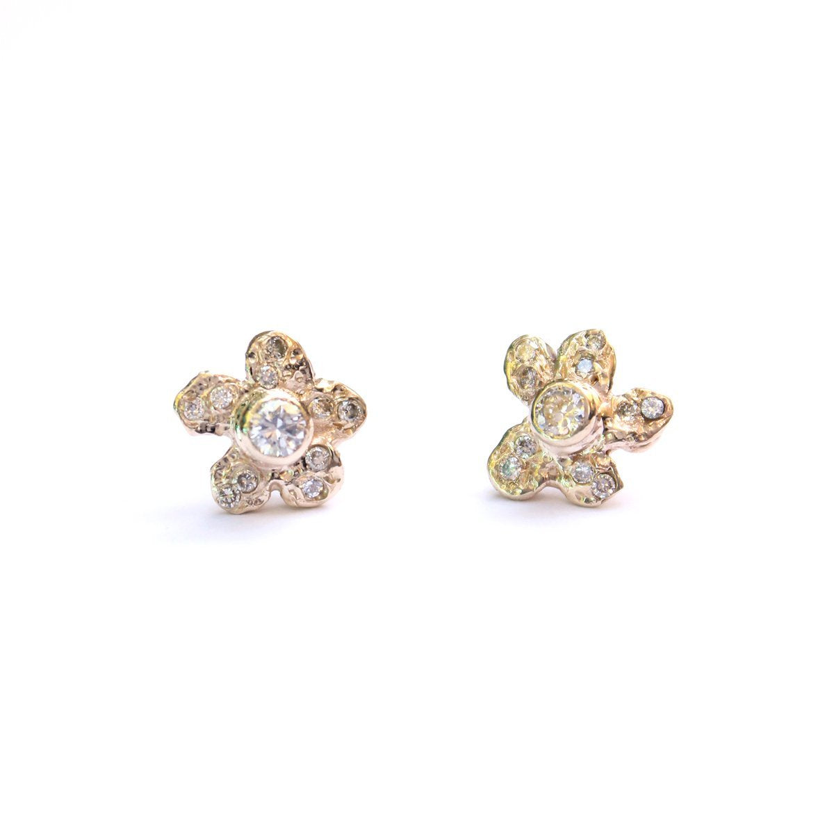 Custom Stories: Anna's Diamond-Encrusted Studs Mary Frances Maker