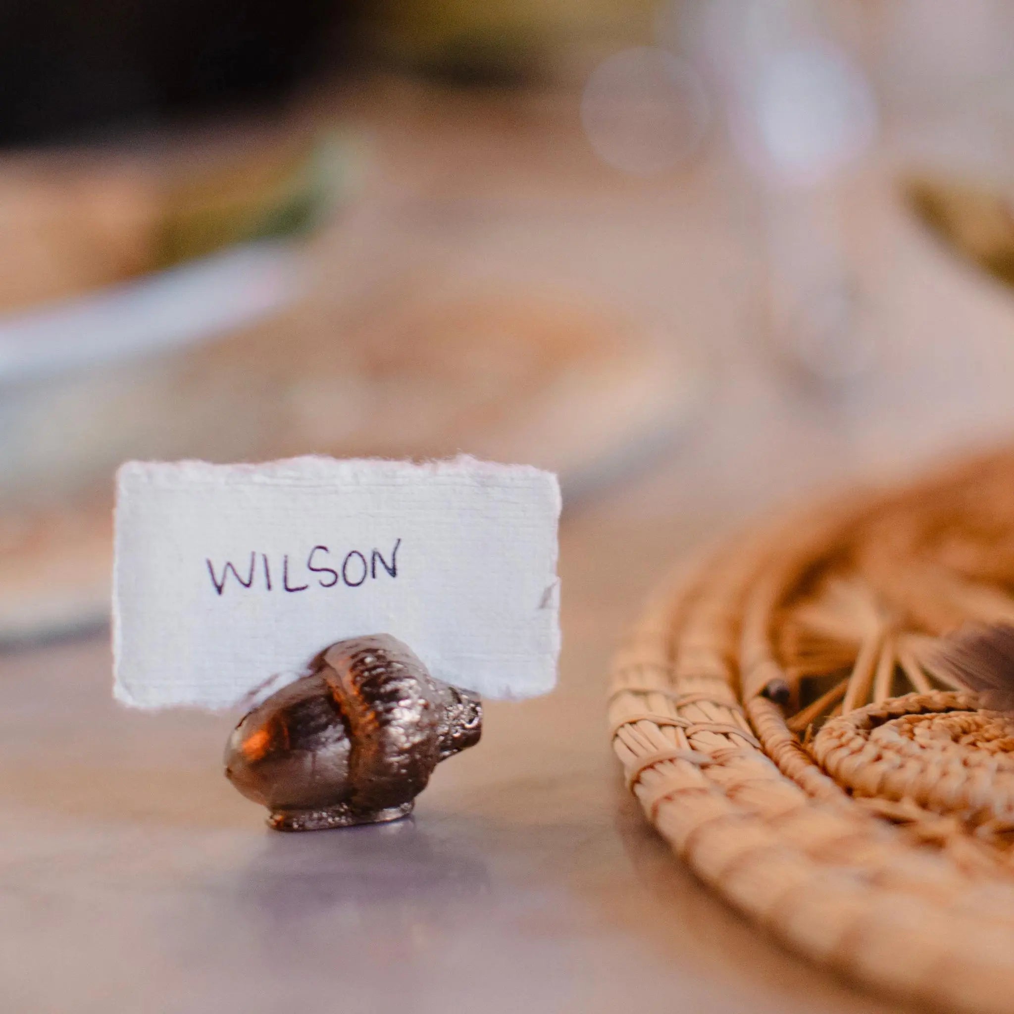 Acorn Place-Card Holders Mary Frances Maker