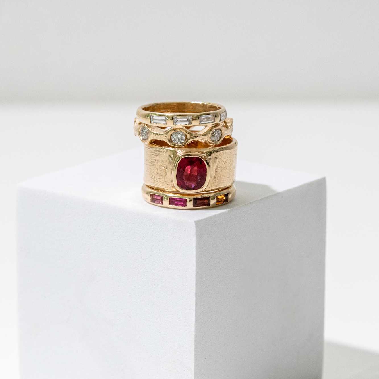 Cigar Band Ring Mary Frances Maker