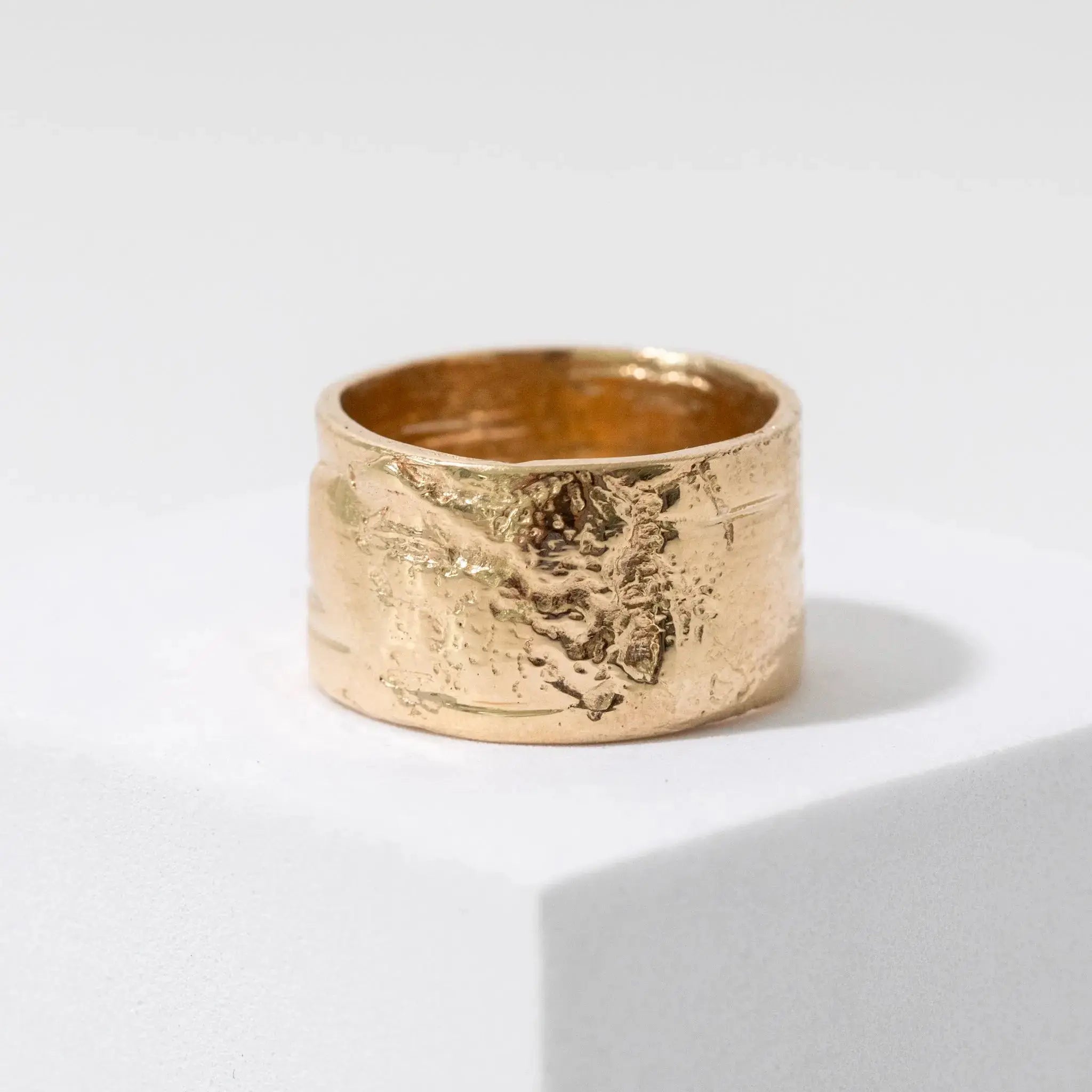 RTS Birch Cigar Band Ring Mary Frances Maker