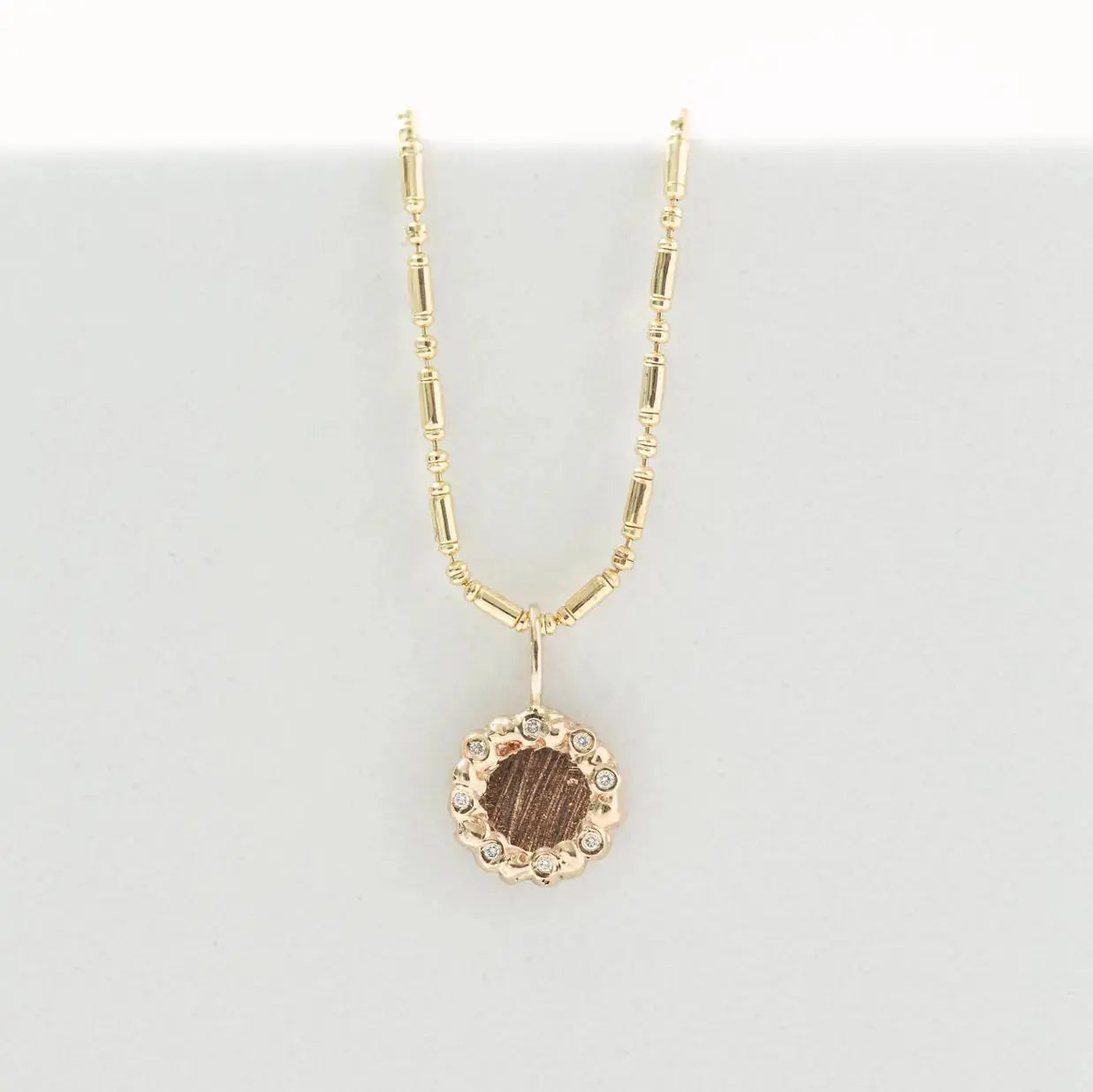 RTS Dots Diamond Pendant Mary Frances Maker