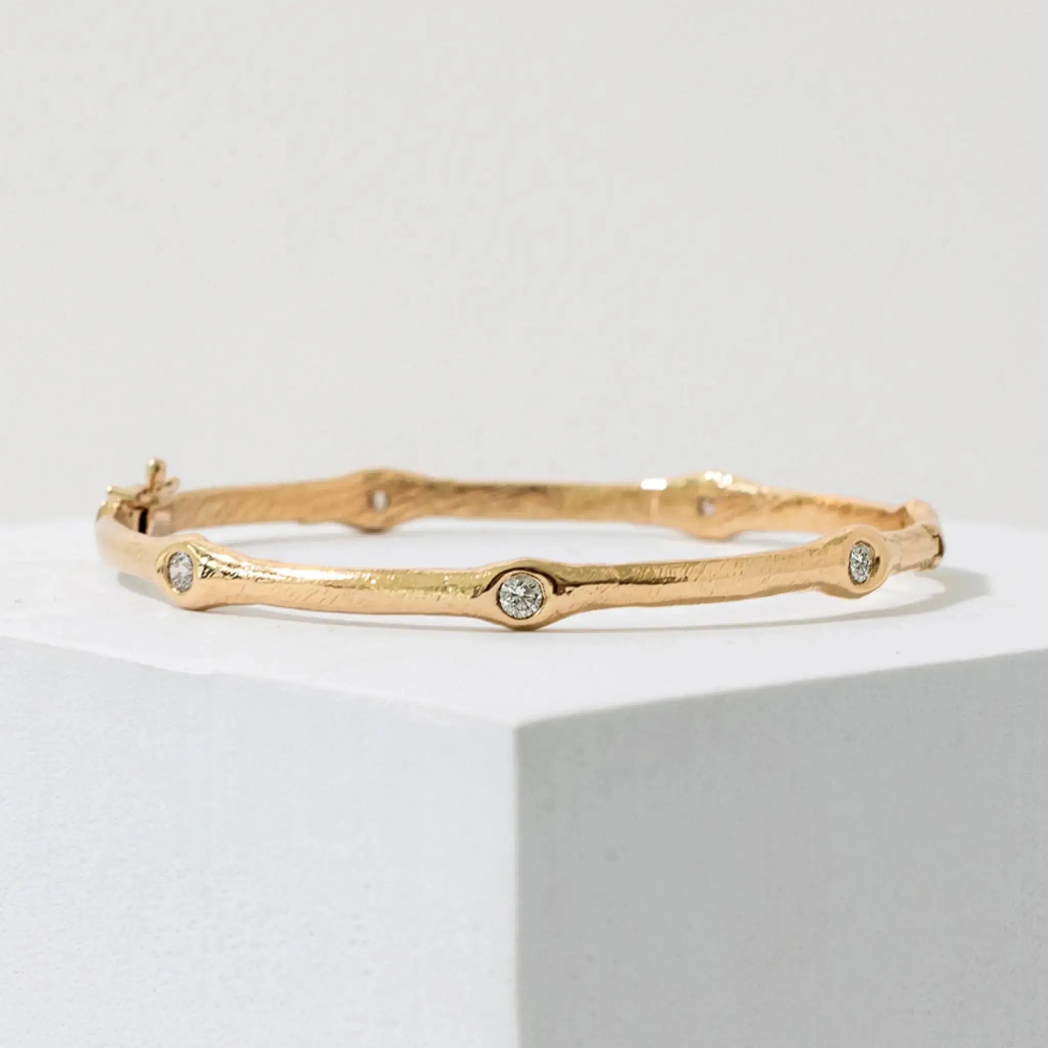 RTS Spaced Eternity Bangle Mary Frances Maker